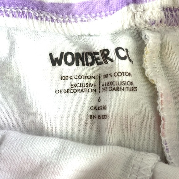 Wonder Co Easter Pajama Set, Size 6 - Picture 6 of 6